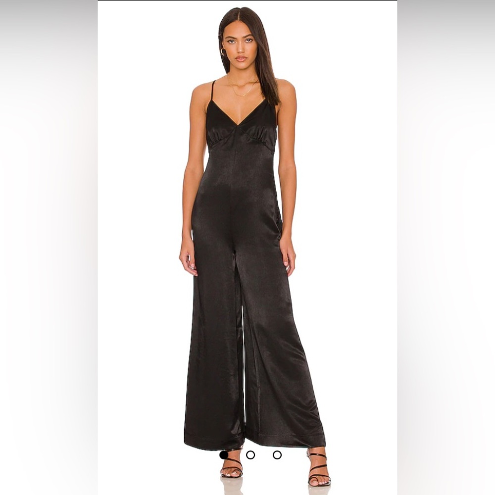 Weworewhat Wide Leg Slip Jumpsuit